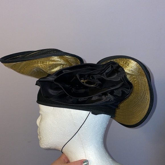 Jody G. For Sylvia Doeskin Felt Bollman Hat Co. Wool Unique Vintage Statement main image 11